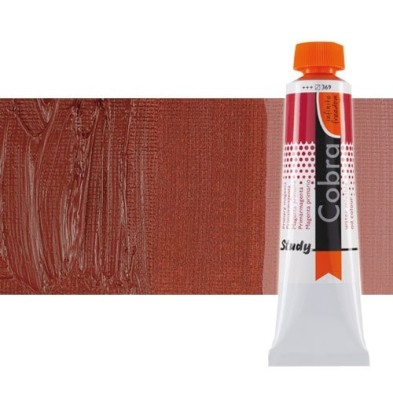 Materiais Belas Artes - Óleo á água Cobra Study cor Inglês vermelho (40 ml) | totenart.com