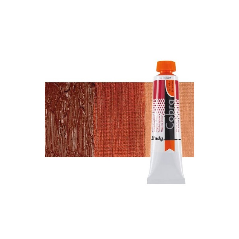 Materiais Belas Artes - Óleo á água Cobra Study cor burnt siena (40 ml) | totenart.com