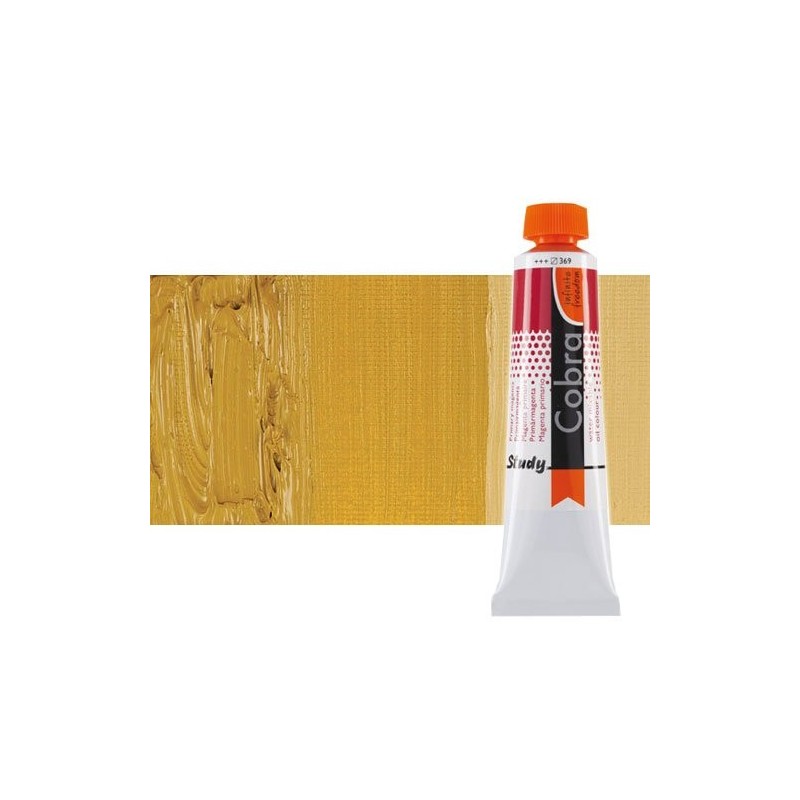 Materiais Belas Artes - Óleo á água Cobra Study cor amarelo ocre (200 ml) | totenart.com