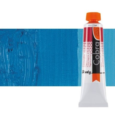 Materiais Belas Artes - Óleo á água Cobra Study cor cyan primário (200 ml) | totenart.com