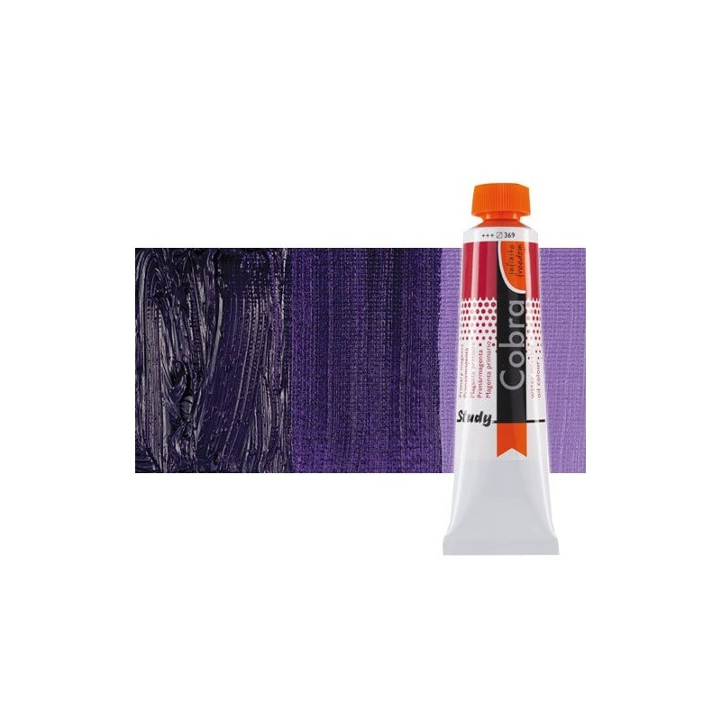 Materiais Belas Artes - Óleo á água Cobra Study cor violeta azulado permanente (200 ml) | totenart.com