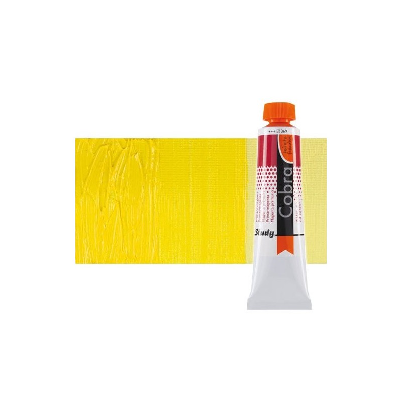 Materiais Belas Artes - Óleo á água Cobra Study cor amarelo primário (200 ml) | totenart.com