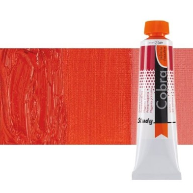 Materiais Belas Artes - Óleo á água Cobra Study cor vermelho pirrole claro (200 ml) | totenart.com