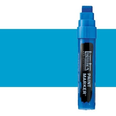 Materiais Belas Artes - Marcador Liquitex Paint Marker cor azul brilhante (15 mm) | totenart.com