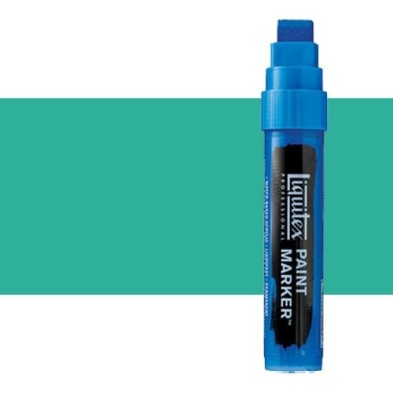 Materiais Belas Artes - Marcador Liquitex Paint Marker cor Verde Água Brilhante (15 mm) | totenart.com