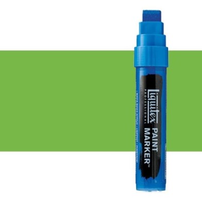 Materiais Belas Artes - Marcador Liquitex Paint Marker cor Verde Limão Vívido (15 mm) | totenart.com