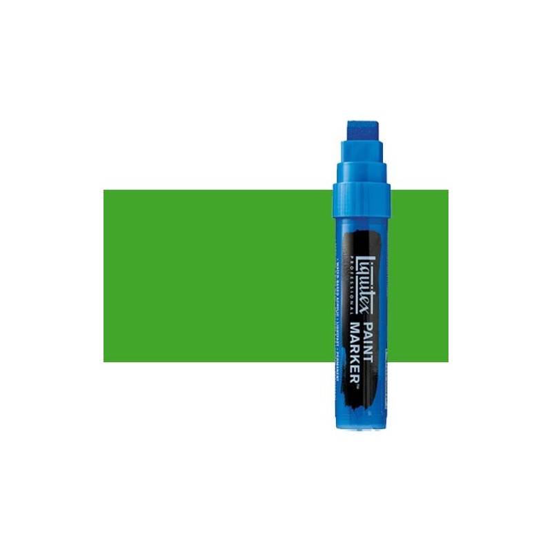 Materiais Belas Artes - Marcador Liquitex Paint Marker cor Verde Fluorescente (15 mm) | totenart.com