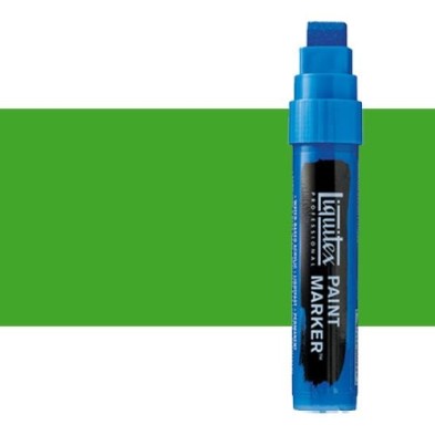 Materiais Belas Artes - Marcador Liquitex Paint Marker cor Verde Fluorescente (15 mm) | totenart.com