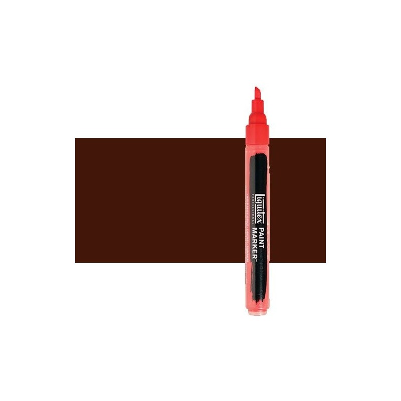 Materiais Belas Artes - Marcador Liquitex Paint Marker cor Terra Sombra Queimada (2 mm) | totenart.com