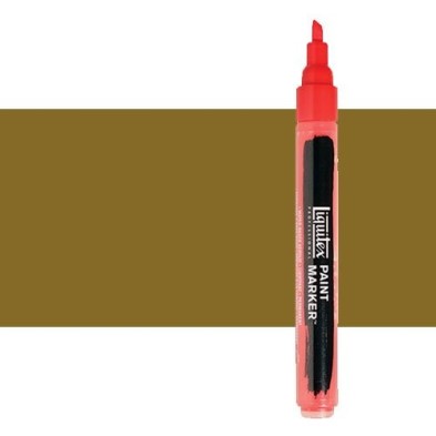 Materiais Belas Artes - Marcador Liquitex Paint Marker cor amarelo bronce  (2 mm) | totenart.com