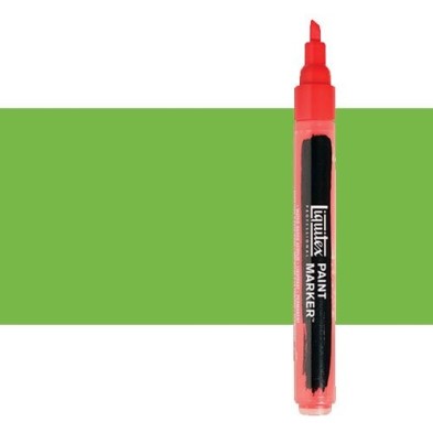 Materiais Belas Artes - Marcador Liquitex Paint Marker cor Verde Limão Vivo (2 mm) | totenart.com