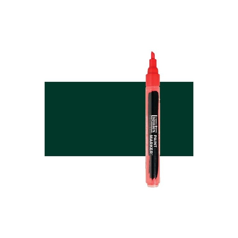 Materiais Belas Artes - Marcador Liquitex Paint Marker cor azul verde ftalocianina (2 mm) | totenart.com