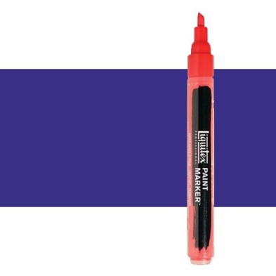 Materiais Belas Artes - Marcador Liquitex Paint Marker cor roxo dioxazina (2 mm) | totenart.com