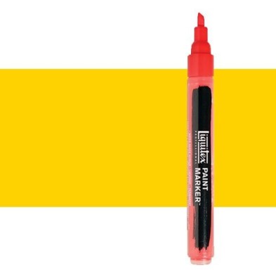 Materiais Belas Artes - Marcador Liquitex Paint Marker cor Amarelo de Cádmio Médio (2 mm) | totenart.com