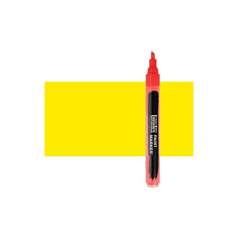 Materiais Belas Artes - Marcador Liquitex Paint Marker cor azo amarelo médio (2 mm) | totenart.com