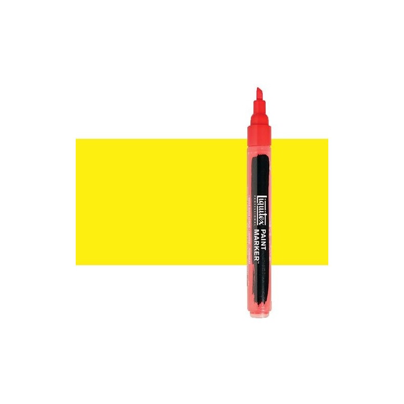 Materiais Belas Artes - Marcador Liquitex Paint Marker cor Amarelo Cádmio Claro (2 mm) | totenart.com