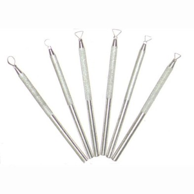 Set de 6 vaciadores de metal 12.5 cm. – Totenart