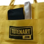 Materiais Belas Artes - Saco de transporte da lona e pastas com bolso (81x68 cm) | totenart.com
