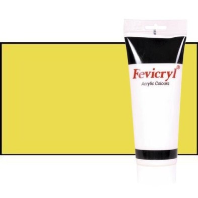 Materiais Belas Artes - Acrilico Fevicryl, Ocre Amarelo, 200 ml. | totenart.com