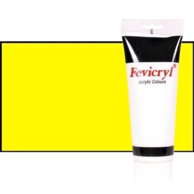 Materiais Belas Artes - Acrilico Fevicryl, Amarelo (primario), 200 ml. | totenart.com