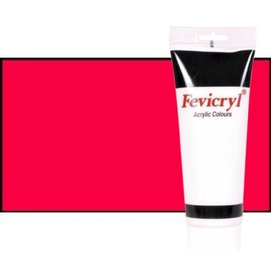 Materiais Belas Artes - Acrilico Fevicryl, Carmim, 200 ml. | totenart.com