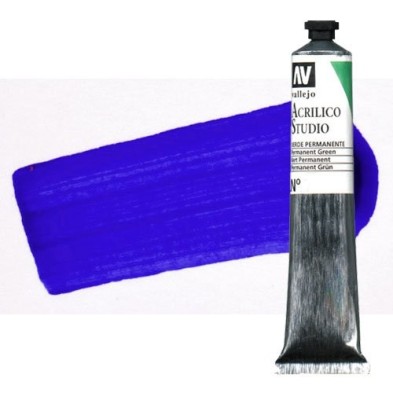 Materiais Belas Artes - Acrilico Vallejo, Azul Ultramar, 58 ml. | totenart.com