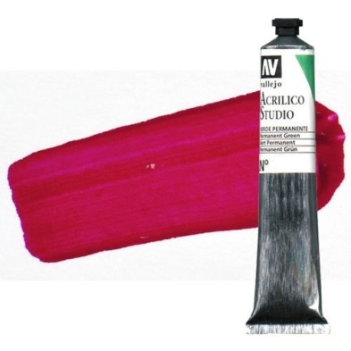 Materiais Belas Artes - Acrilico Vallejo, Vermelho Carmim, 58 ml. | totenart.com