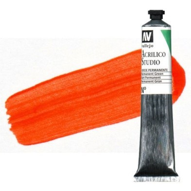 Materiais Belas Artes - Acrilico Vallejo, Vermelho Fluorescente, 58 ml. | totenart.com