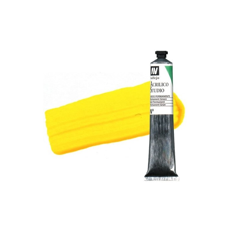 Materiais Belas Artes - Acrilico Vallejo, Amarelo Alaranjado, 58 ml. | totenart.com