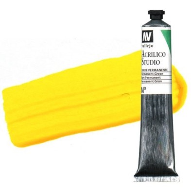 Materiais Belas Artes - Acrilico Vallejo, Amarelo Alaranjado, 58 ml. | totenart.com