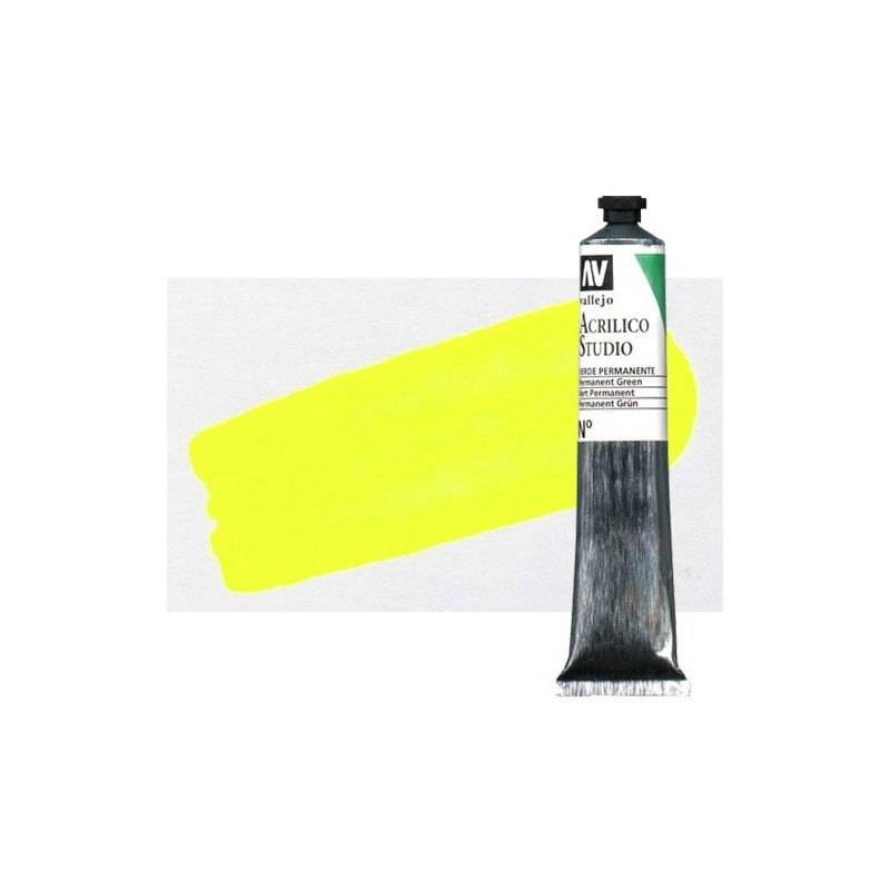 Materiais Belas Artes - Acrilico Vallejo, Amarelo Limao Fluorescente, 58 ml. | totenart.com