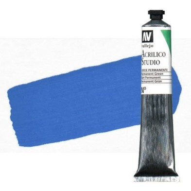 Materiais Belas Artes - Acrilico Vallejo, Azul Cyan, 58 ml. | totenart.com