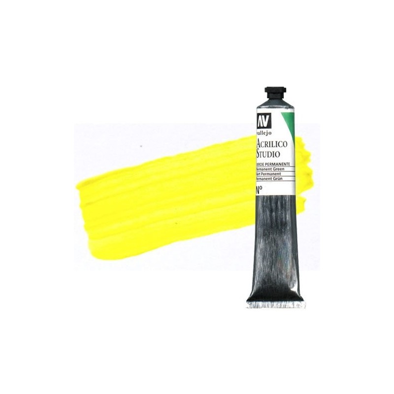 Materiais Belas Artes - Acrilico Vallejo, Cadmio Amarelo limao, 58 ml. | totenart.com