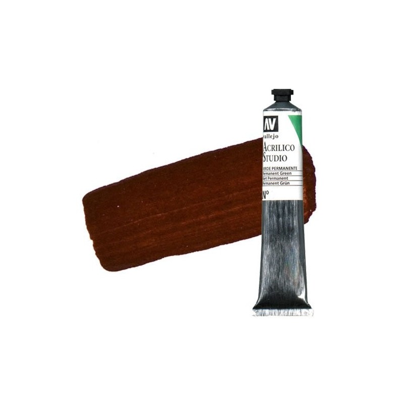 Materiais Belas Artes - Acrilico Vallejo, Siena Queimada, 58 ml. | totenart.com