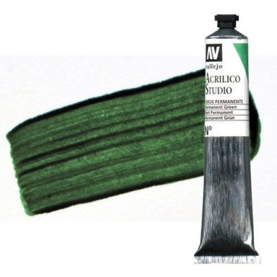 Materiais Belas Artes - Acrilico Vallejo, Verde Ftalocianina, 58 ml. | totenart.com