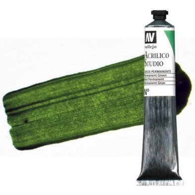 Materiais Belas Artes - Acrilico Vallejo, Verde Bexiga, 58 ml. | totenart.com