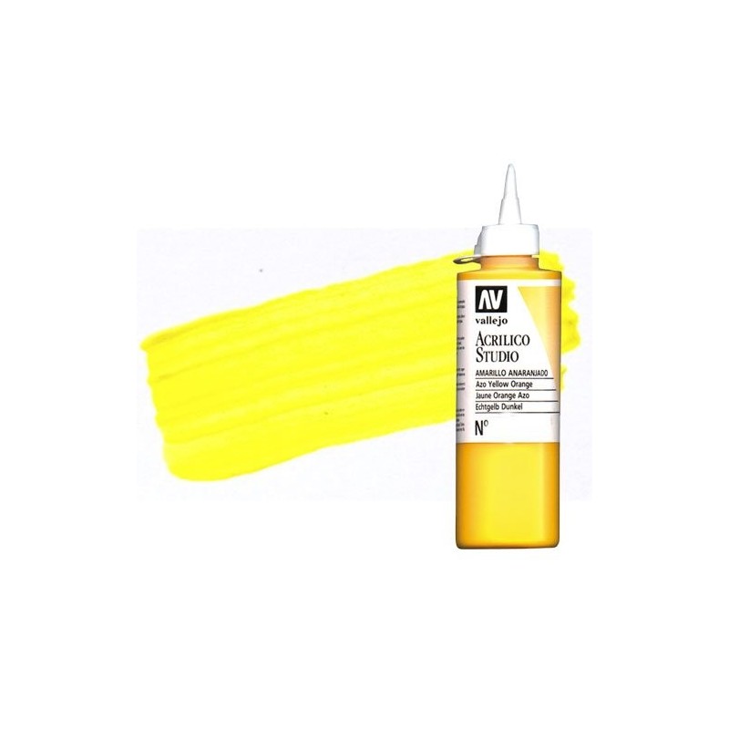 Materiais Belas Artes - Acrilico Vallejo, Cadmio Amarelo Limao, 200 ml. | totenart.com