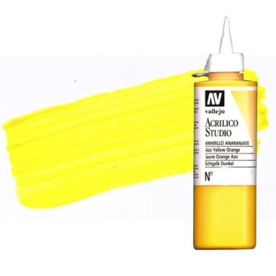 Materiais Belas Artes - Acrilico Vallejo, Cadmio Amarelo Limao, 200 ml. | totenart.com