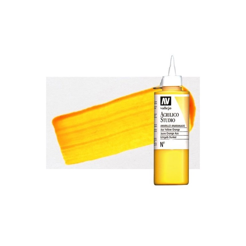 Materiais Belas Artes - Acrilico Vallejo, Laranja Fluorescente, 200 ml. | totenart.com