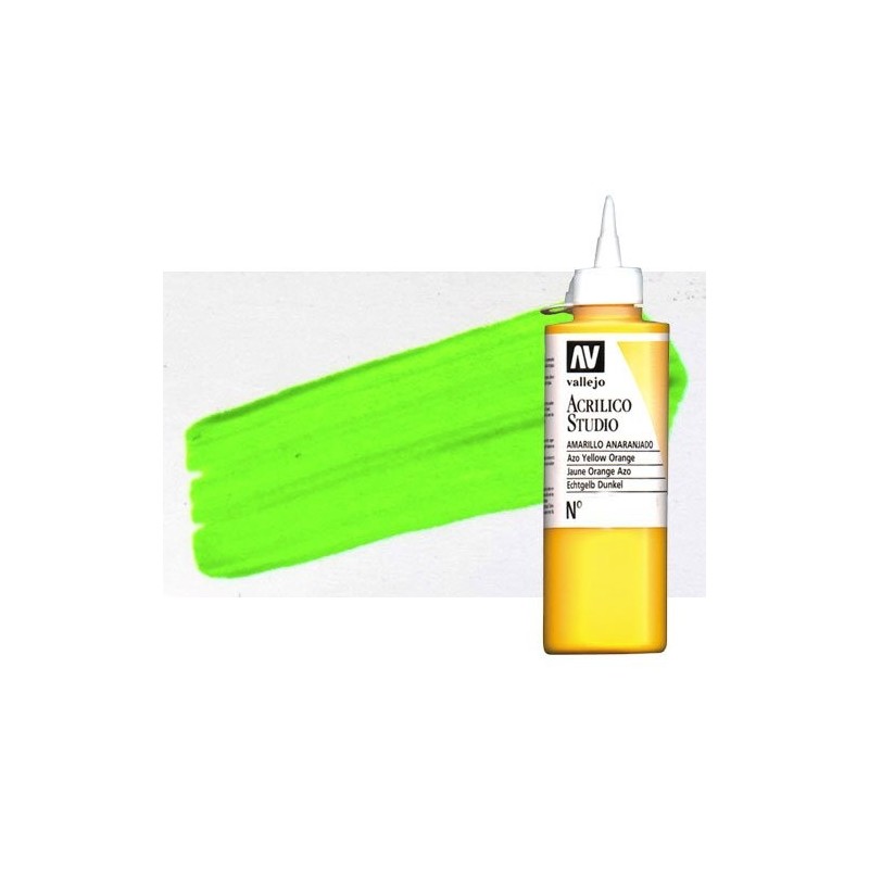 Materiais Belas Artes - Acrilico Vallejo, Verde Fluorescente, 200 ml. | totenart.com