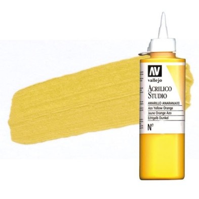 Materiais Belas Artes - Acrilico Vallejo, Amarelo Napolis, 200 ml. | totenart.com