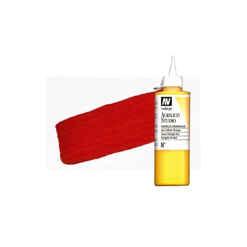 Materiais Belas Artes - Acrilico Vallejo, Vermelho Cadmio, 200 ml. | totenart.com