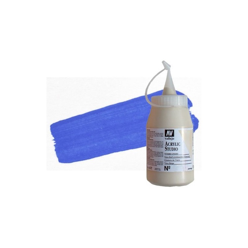 Materiais Belas Artes - Acrilico Vallejo, Azul Lapislazuli, 500 ml. | totenart.com