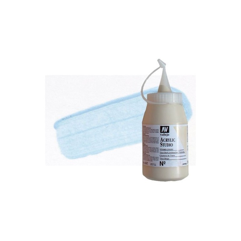 Materiais Belas Artes - Acrilico Vallejo, Azul Palido Ftalocianina, 500 ml. | totenart.com