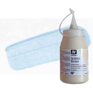 Materiais Belas Artes - Acrilico Vallejo, Azul Palido Ftalocianina, 500 ml. | totenart.com