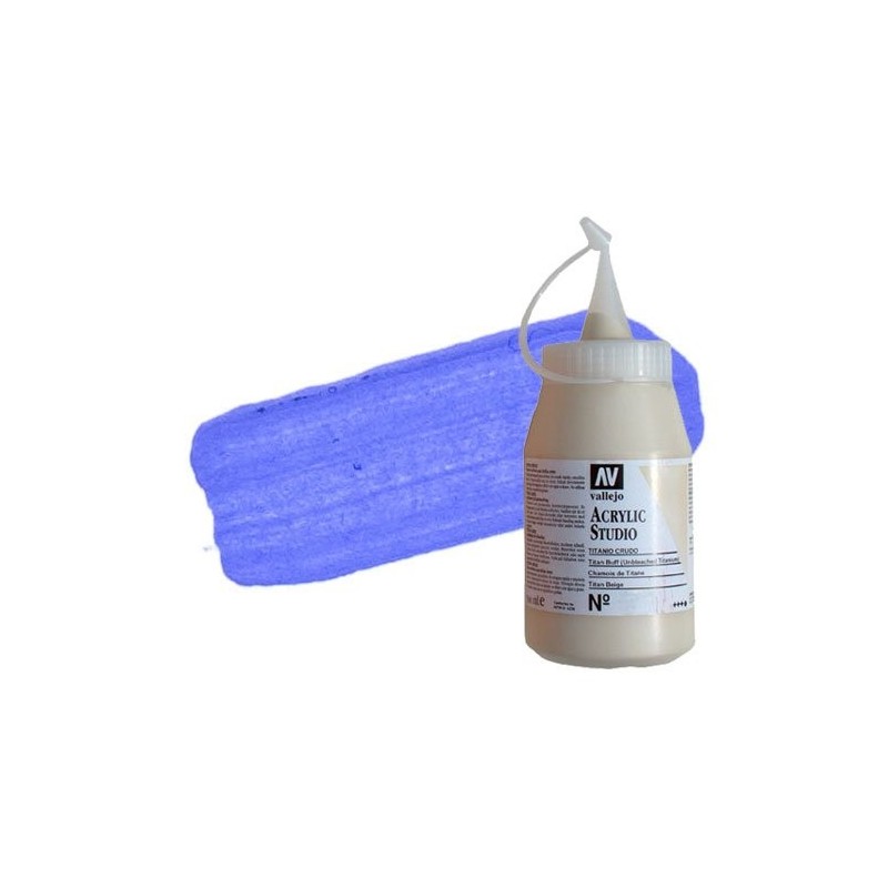 Materiais Belas Artes - Acrilico Vallejo, Azul Ultramarine claro, 500 ml. | totenart.com