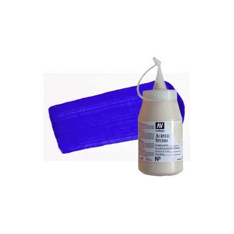 Materiais Belas Artes - Acrilico Vallejo, Azul Ultramarino, 500 ml. | totenart.com