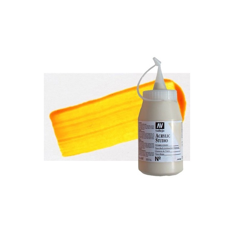 Materiais Belas Artes - Acrilico Vallejo, Laranja Fluorescente, 500 ml. | totenart.com