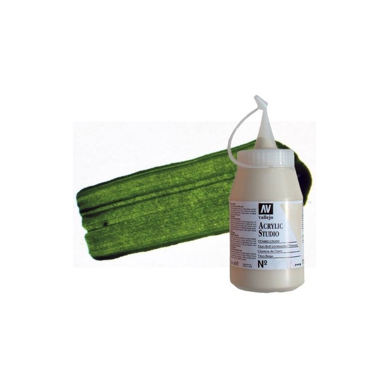 Materiais Belas Artes - Acrilico Vallejo, Verde Seiva, 500 ml. | totenart.com