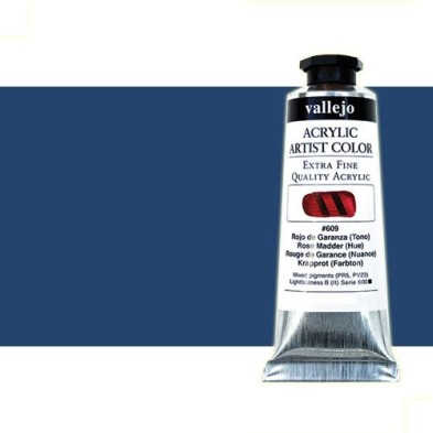 Materiais Belas Artes - Acrilico Vallejo Azul Antraquinona,  60 ml. | totenart.com